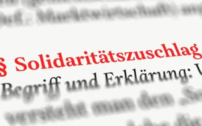 Am Solidaritätszuschlag wird nicht gerüttelt